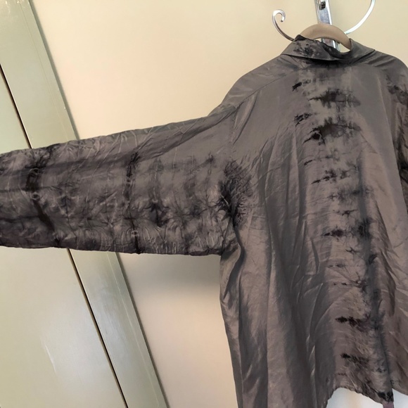 Artists & Revolutionaries Silk Tie-Dye Blouse. OOAK - Picture 3 of 10